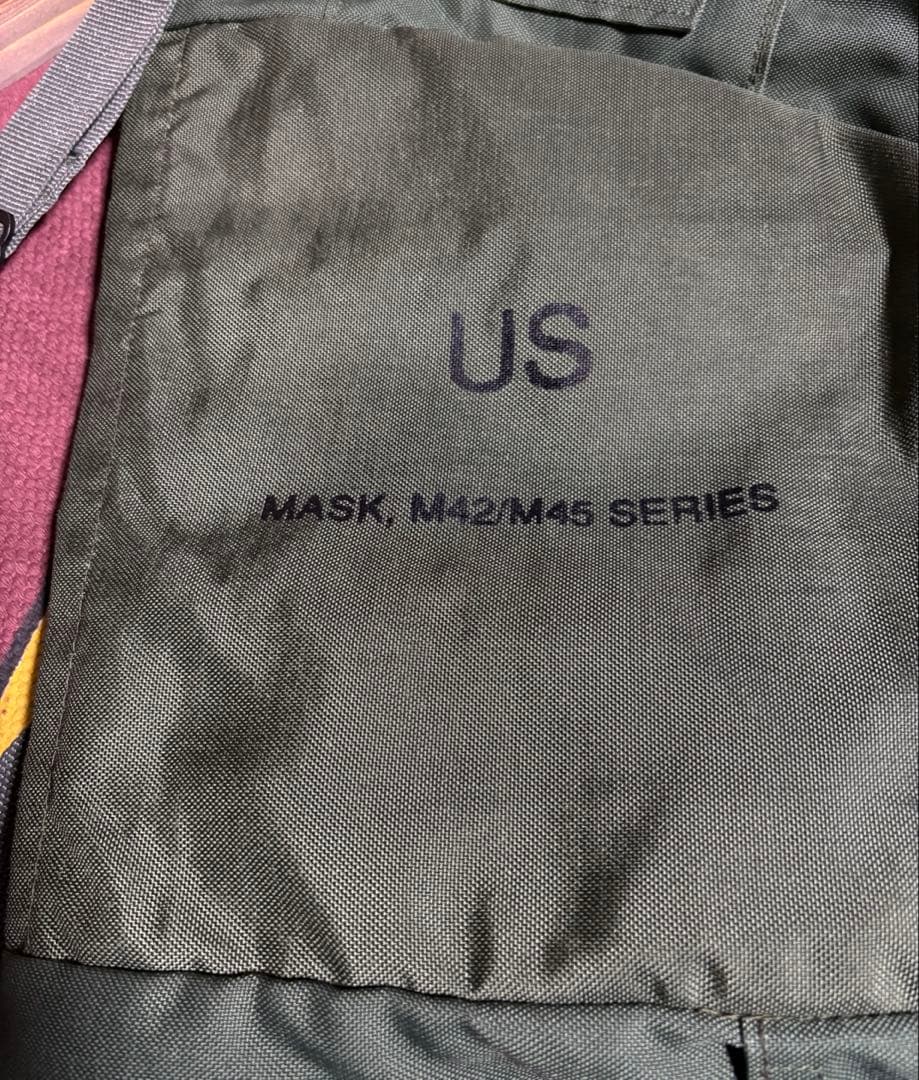 ★デッドストック★米軍★ガスマスクバッグ ★ショルダーバッグ★ミリタリー★