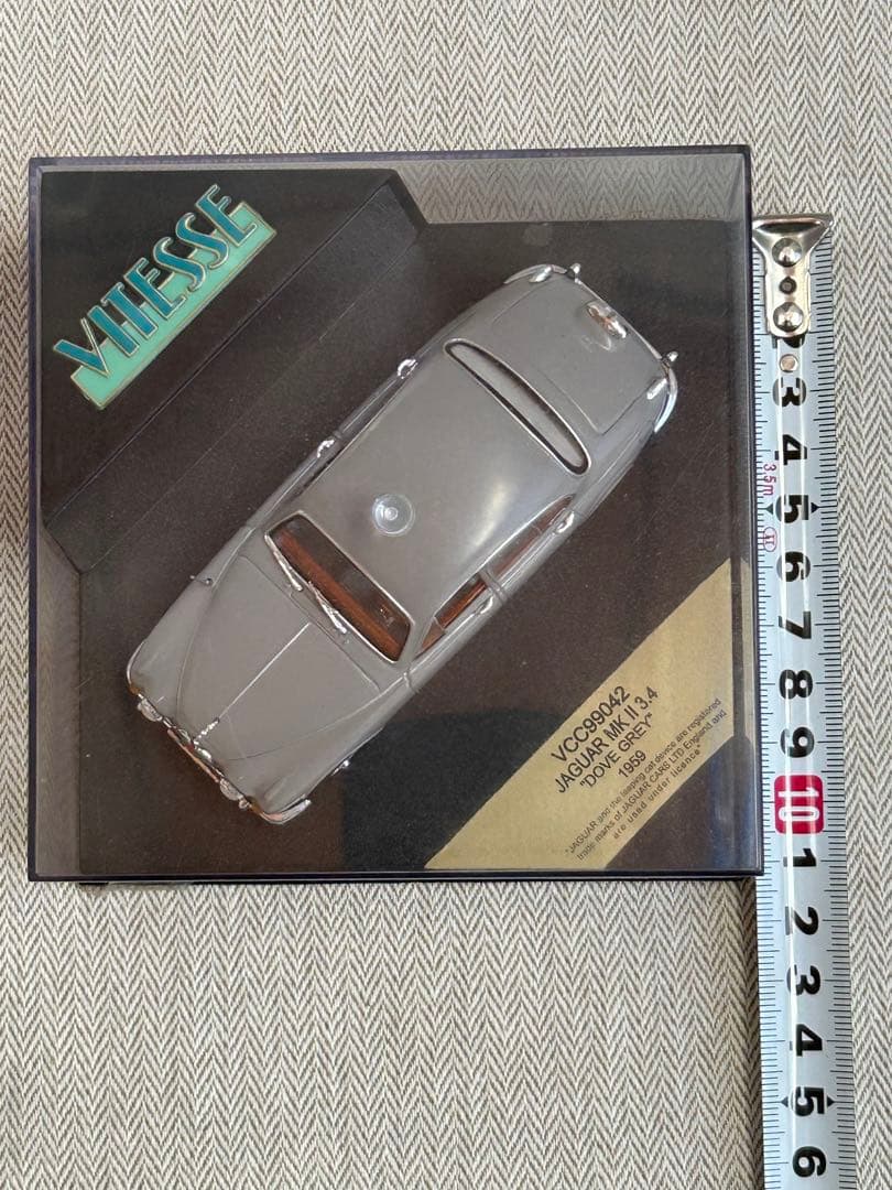 VITESSE 1/43 ジャガー MKⅡ 3.8 1959 ダブグレー