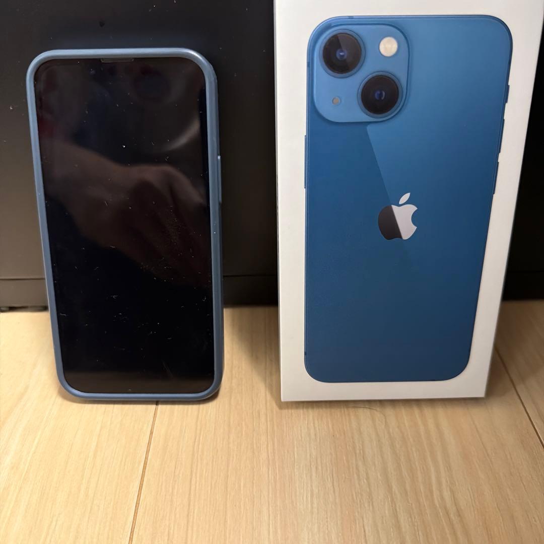 Apple iPhone 13 miniブルー 本体　SIMフリー