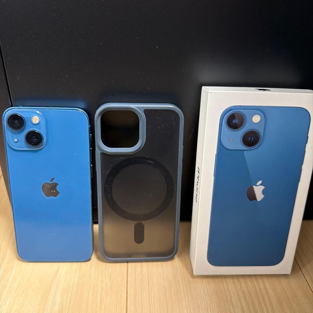 Apple iPhone 13 miniブルー 本体　SIMフリー