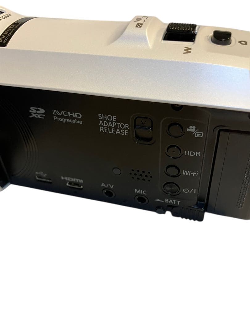 Panasonic HC-VX990M-W 4K ビデオカメラ 25倍ズーム