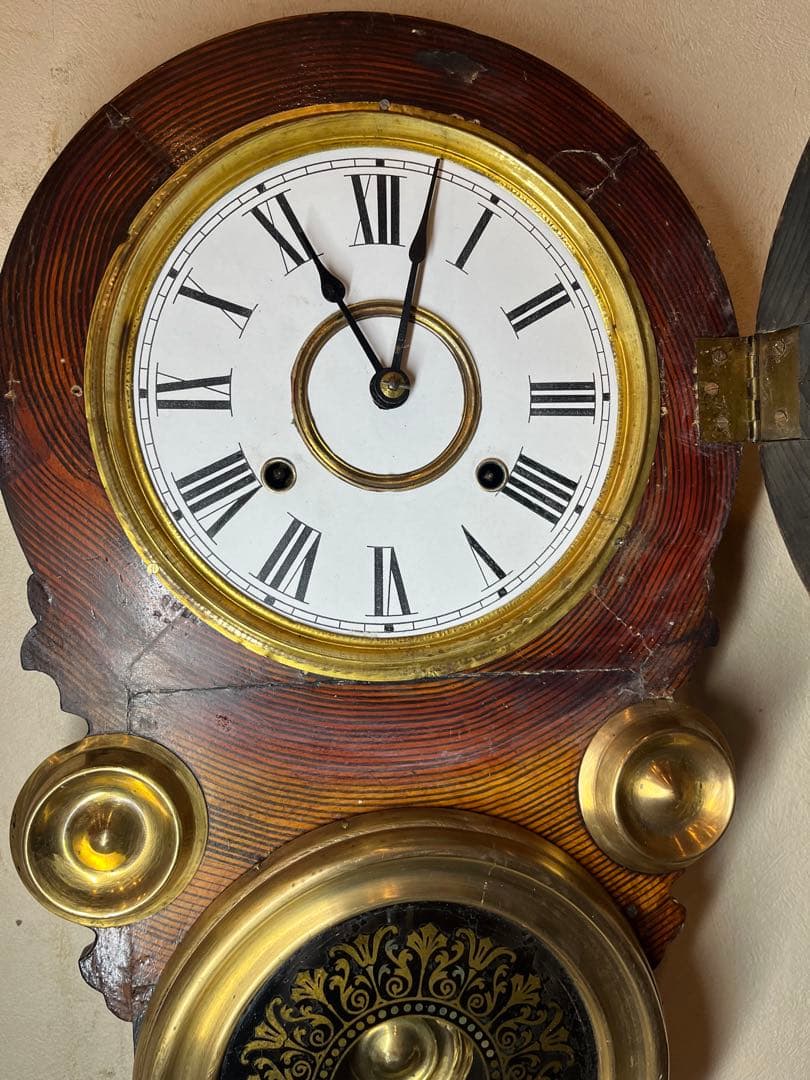 精工舎　ダルマ時計　柱時計　古時計　振り子　ゼンマイ　アンティーク時計　レトロ