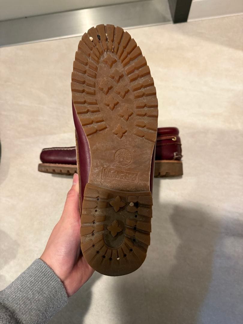 ティンバーランド スリーアイ バーガンディ