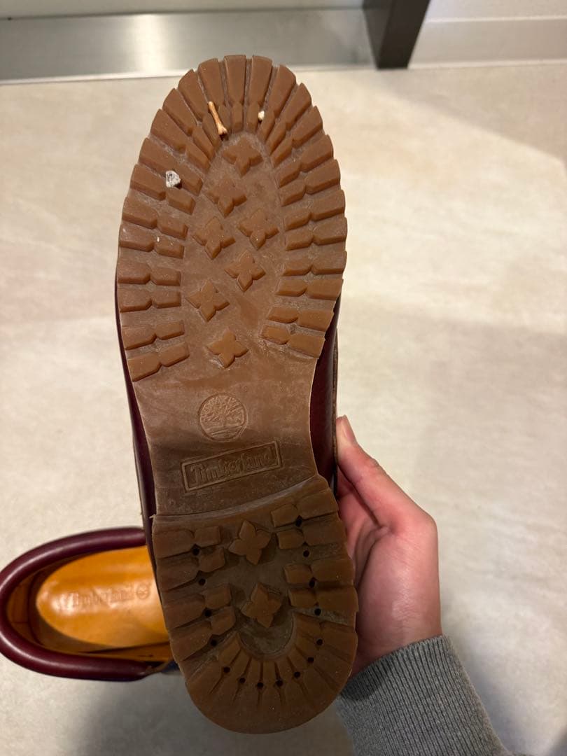 ティンバーランド スリーアイ バーガンディ