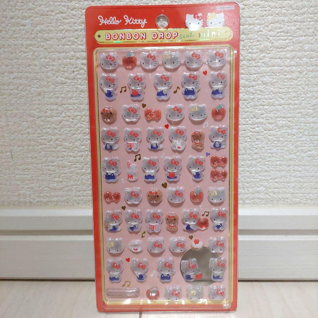「正規品」サンリオボンボンドロップシールミニ 8種コンプリートセット　キティ他