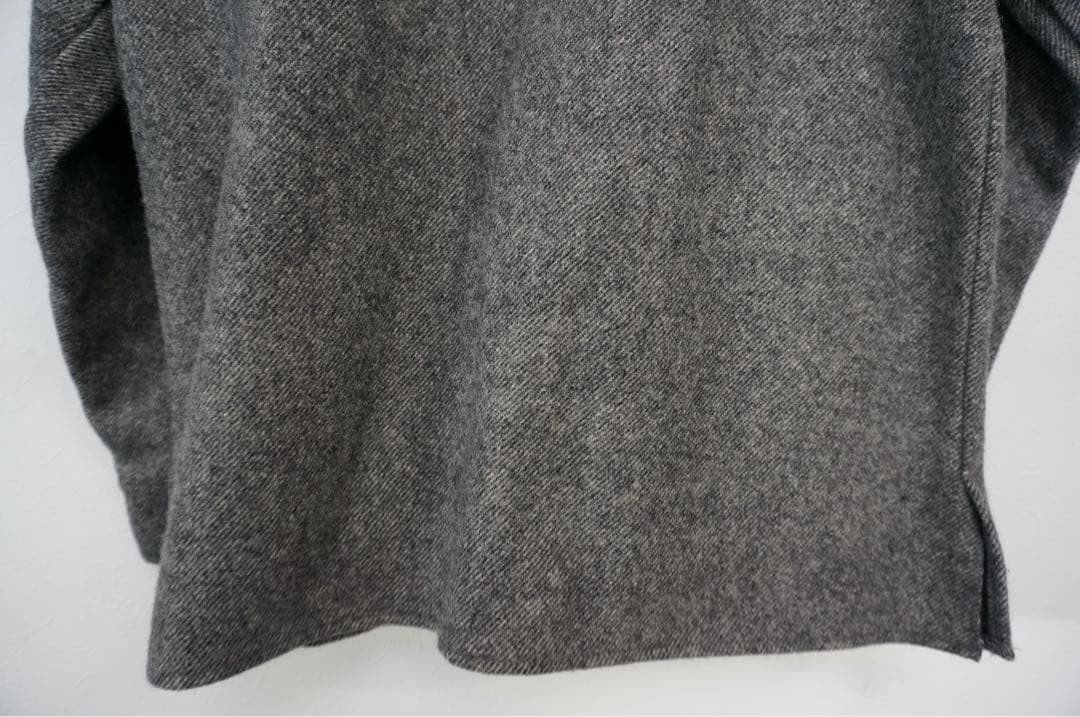 【美品】FILSON フィルソン ケープジャケット Lグレー　ダブルマッキーノ