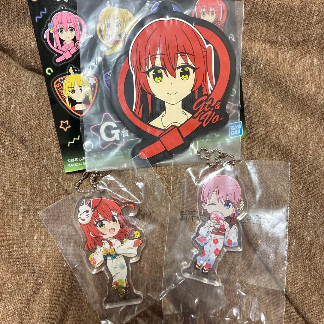 ぼっちざろっく　 一番くじ フィギュア D賞　ボリューム4 喜多郁代　L賞　I賞