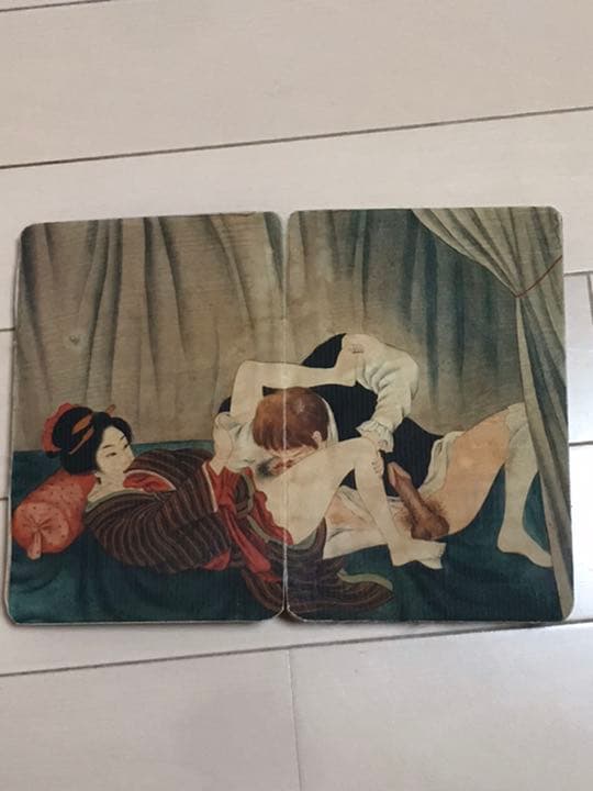 春画 1冊　画帖 西洋人 古文書 掛軸