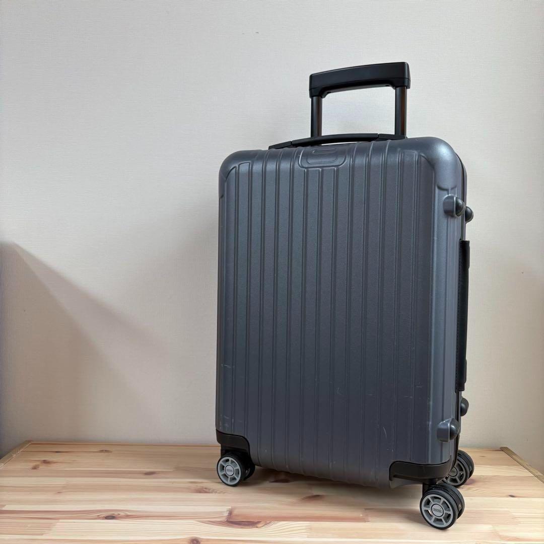 美品　RIMOWA SALSA 32L キャリーケース　4輪　マットグレー　機内