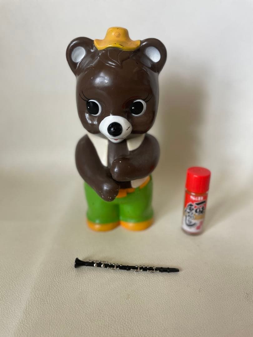 たくぎん たくちゃん ソフビ貯金箱 カウンター用 店頭用 音楽隊 クラリネット