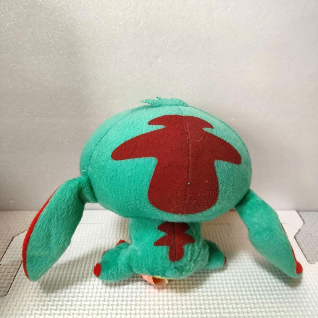 激レア 希少　ディズニー リロ＆スティッチ　ぬいぐるみ　グリーン　緑