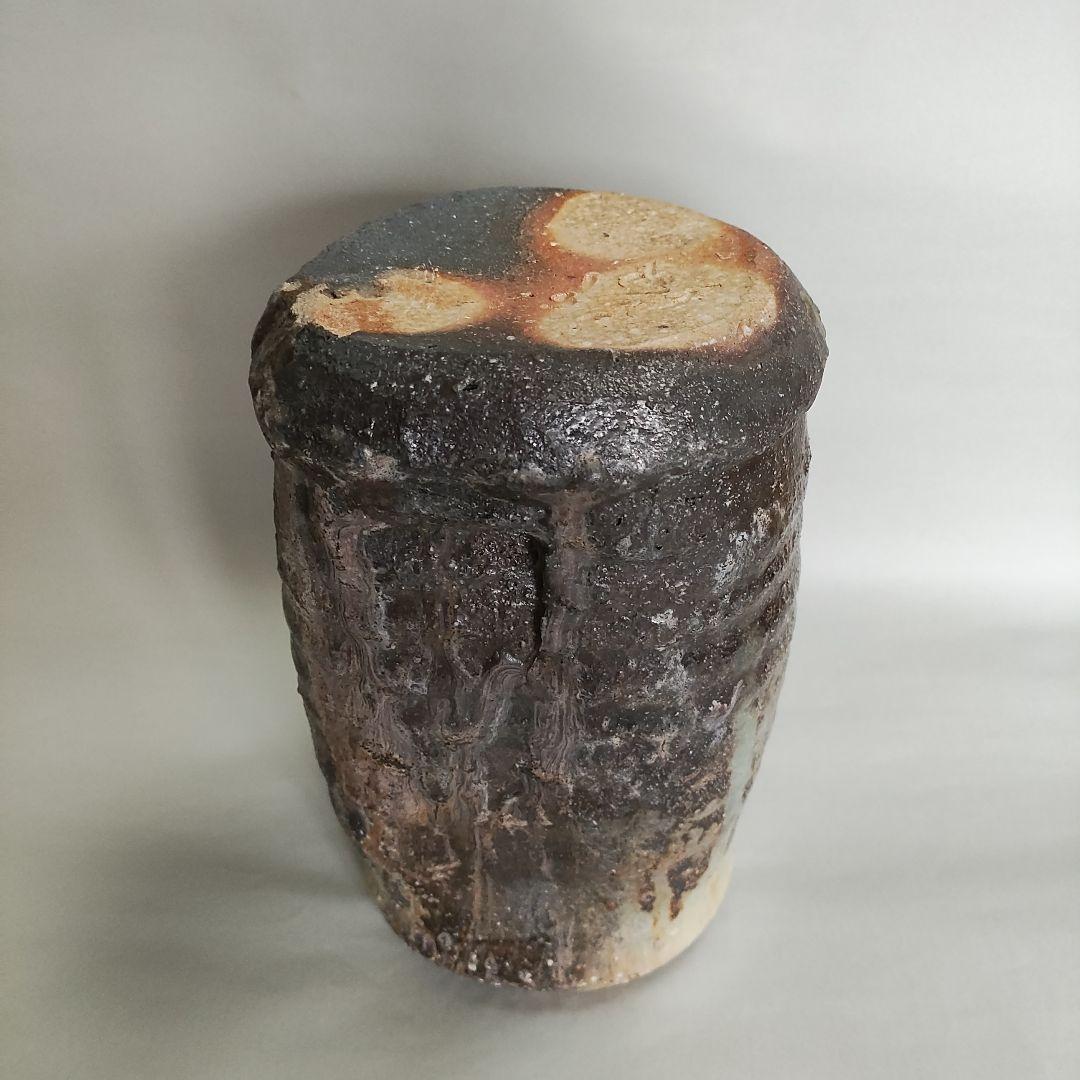 坂本俊人　伊賀旅枕花入　伊賀焼　信楽焼