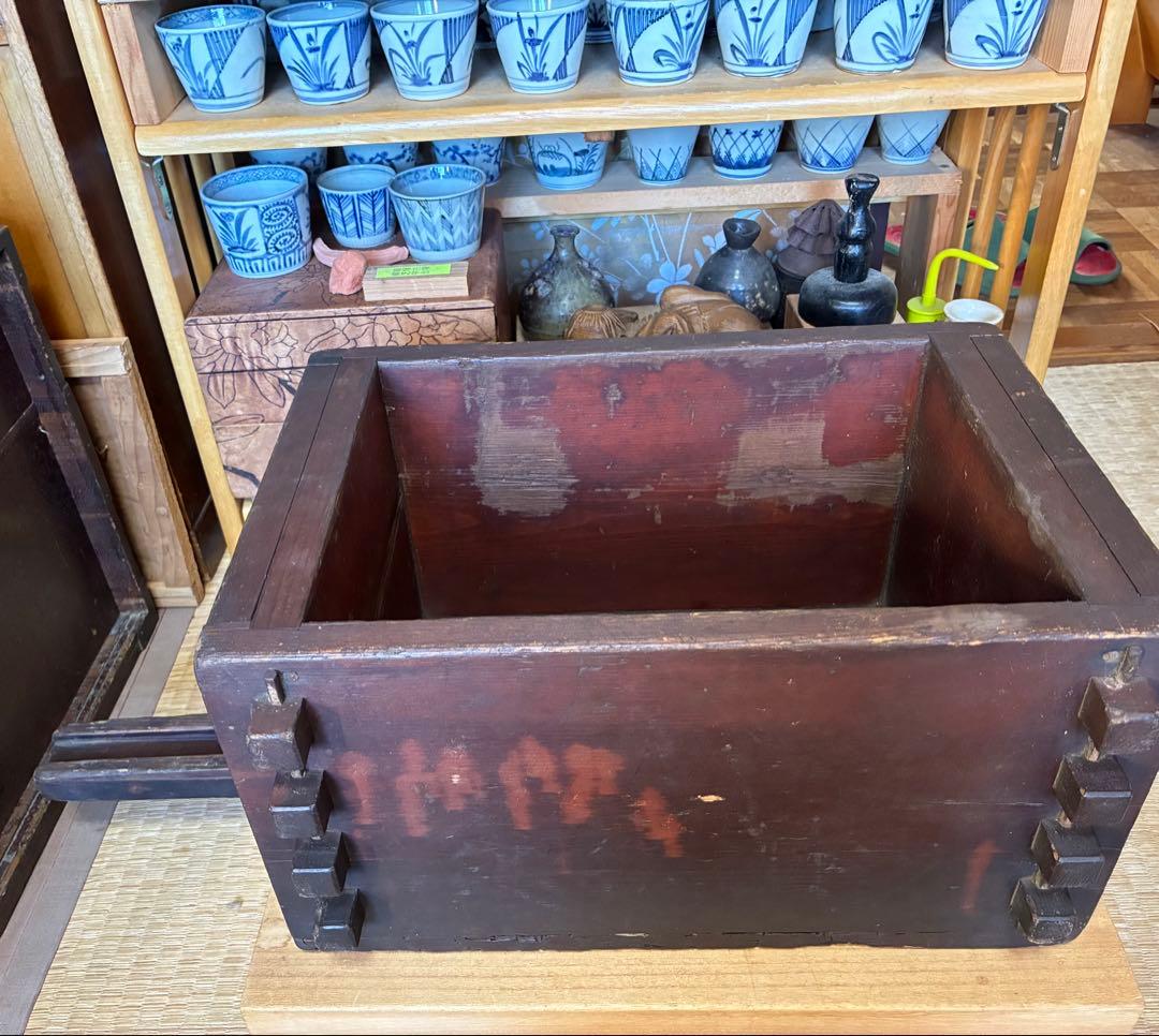 醤油絞り器　江戸時代から明治? 古民具