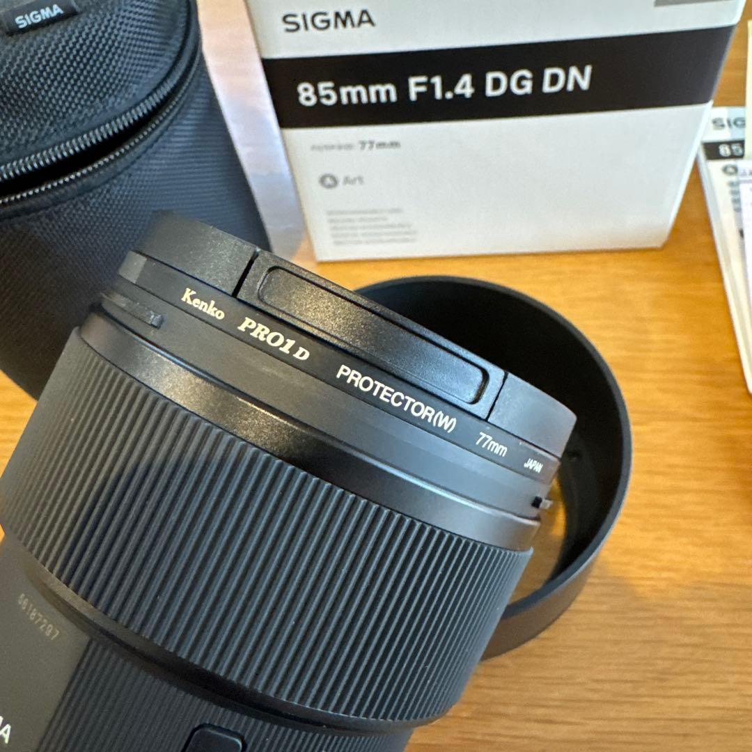 【極少使用】SIGMA 85mm F1.4 DG DN Art ソニーEマウント