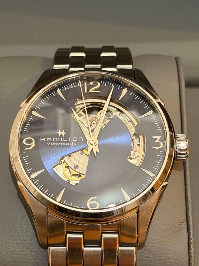 【HAMILTON】 ジャズマスター オープンハート 自動巻
