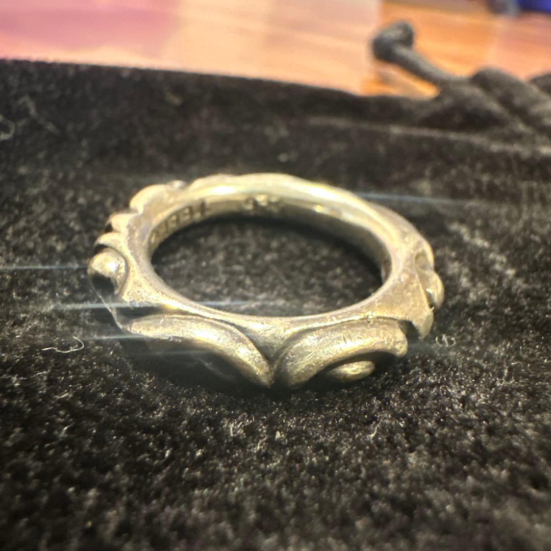 Chrome Hearts？スクロールバンドリング シルバー925