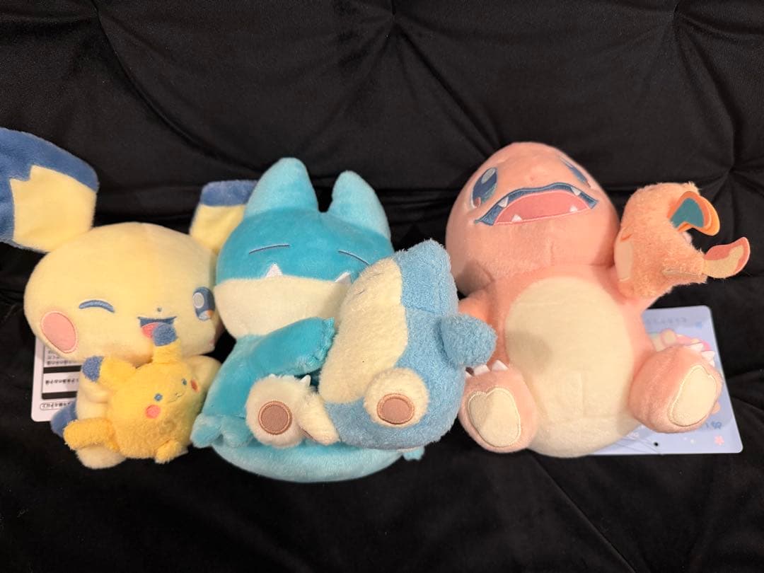 3点セット当日発送Little Daydream ピチュー、ゴンベ、ヒトカゲ