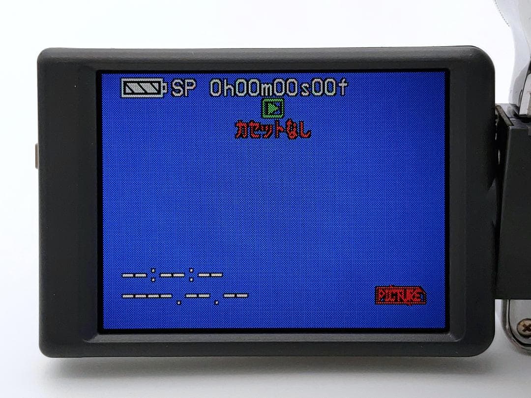 miniDVのダビングに Panasonic ビデオカメラ NV-GS55