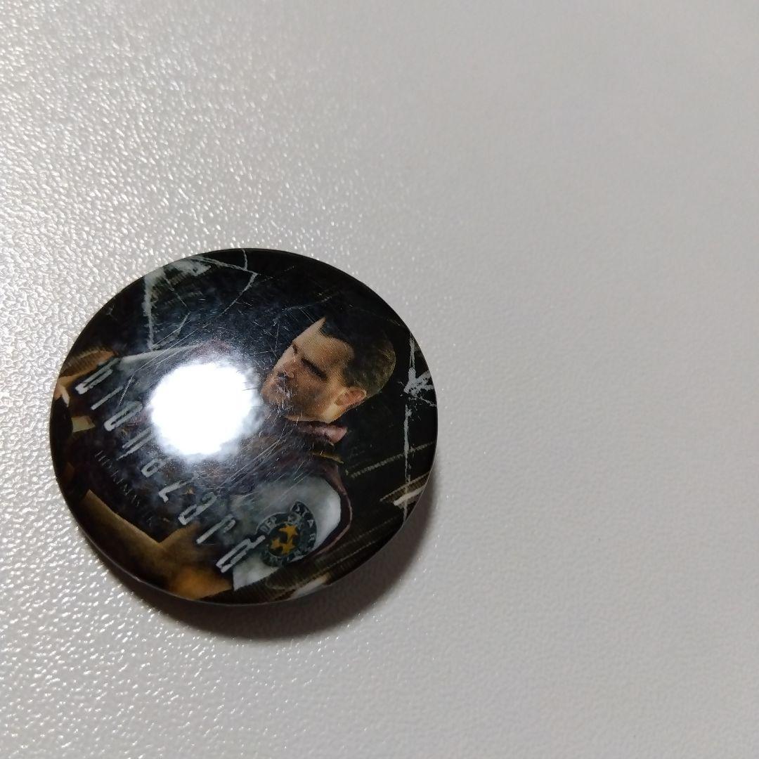 【BIOHAZARD】バリー パセラ コラボメニュー 注文 特典 缶バッジ