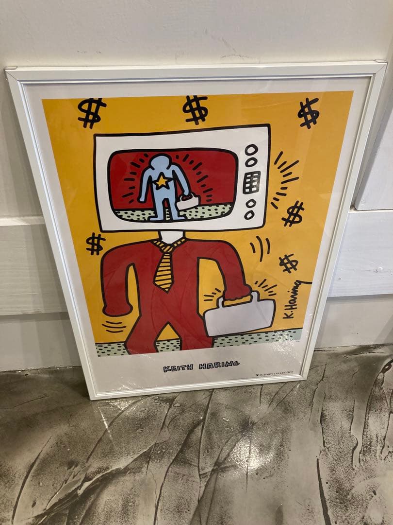 キースヘリングkeith haringアートポスター プレイボーイコレクション