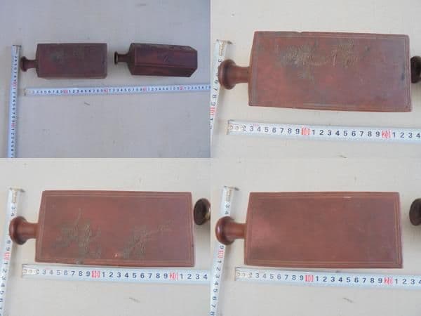 AKa6501　古備前　角徳利　２本セット