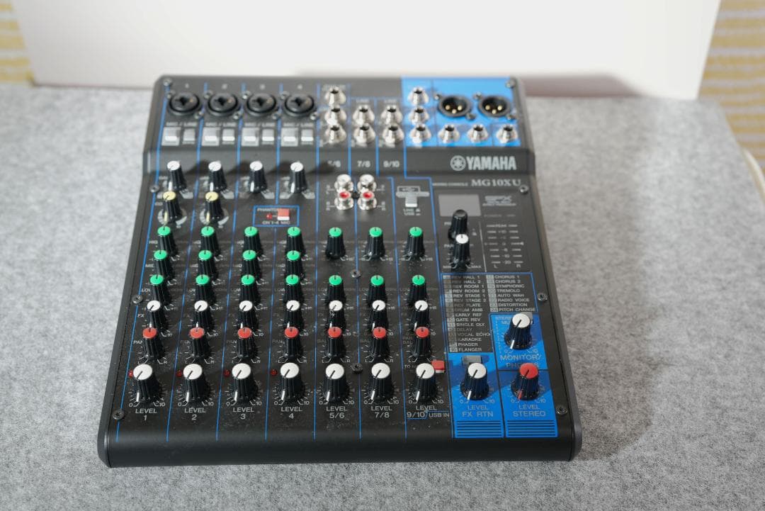 MG10XU（アナログミキサー）｜YAMAHA　USBケーブル付