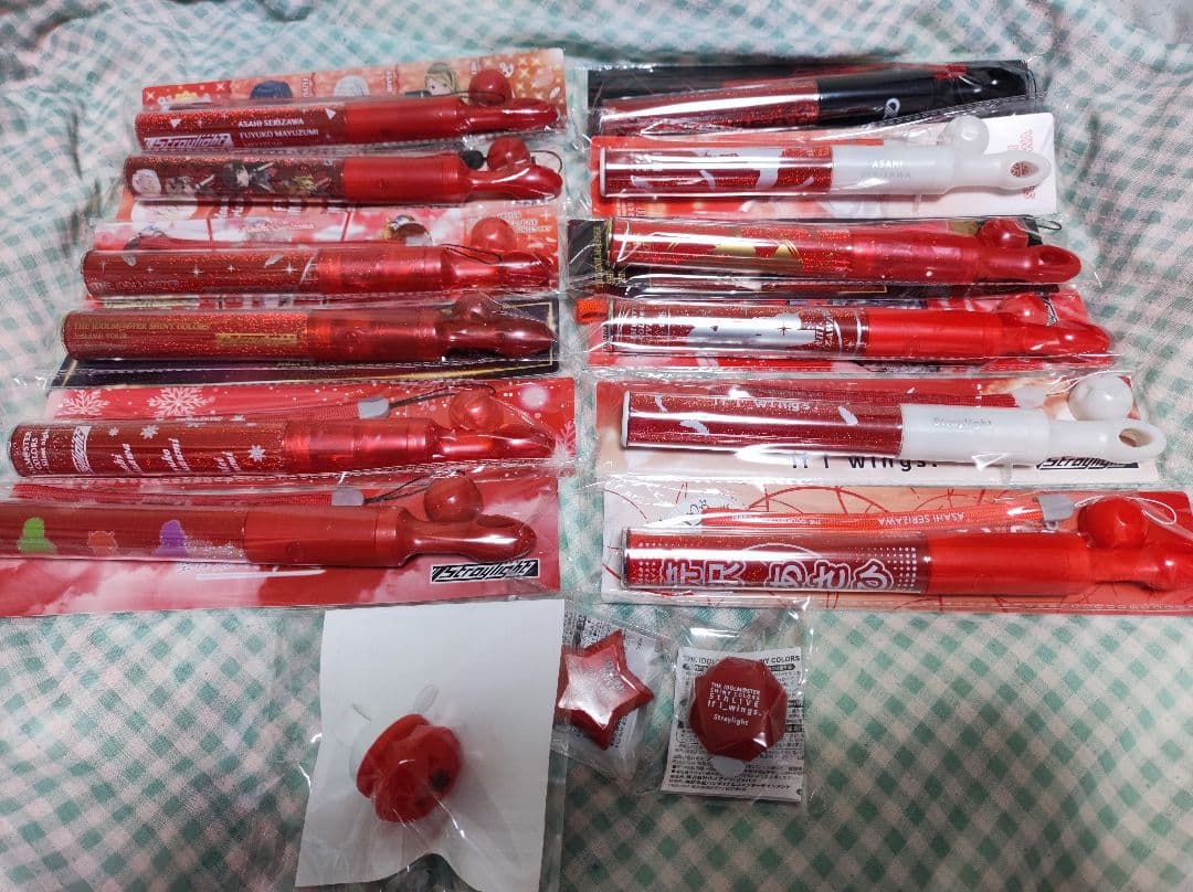 シャイニーカラーズ　公式コンサートライト(未開封)　ストレイライト&芹沢あさひ