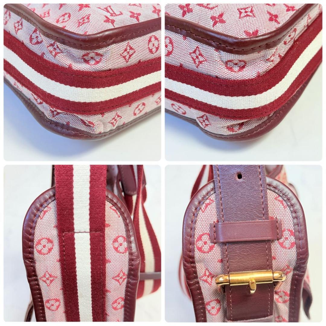 美品 ルイヴィトン モノグラムミニ ブザス マリーケイト チェリー ショルダー
