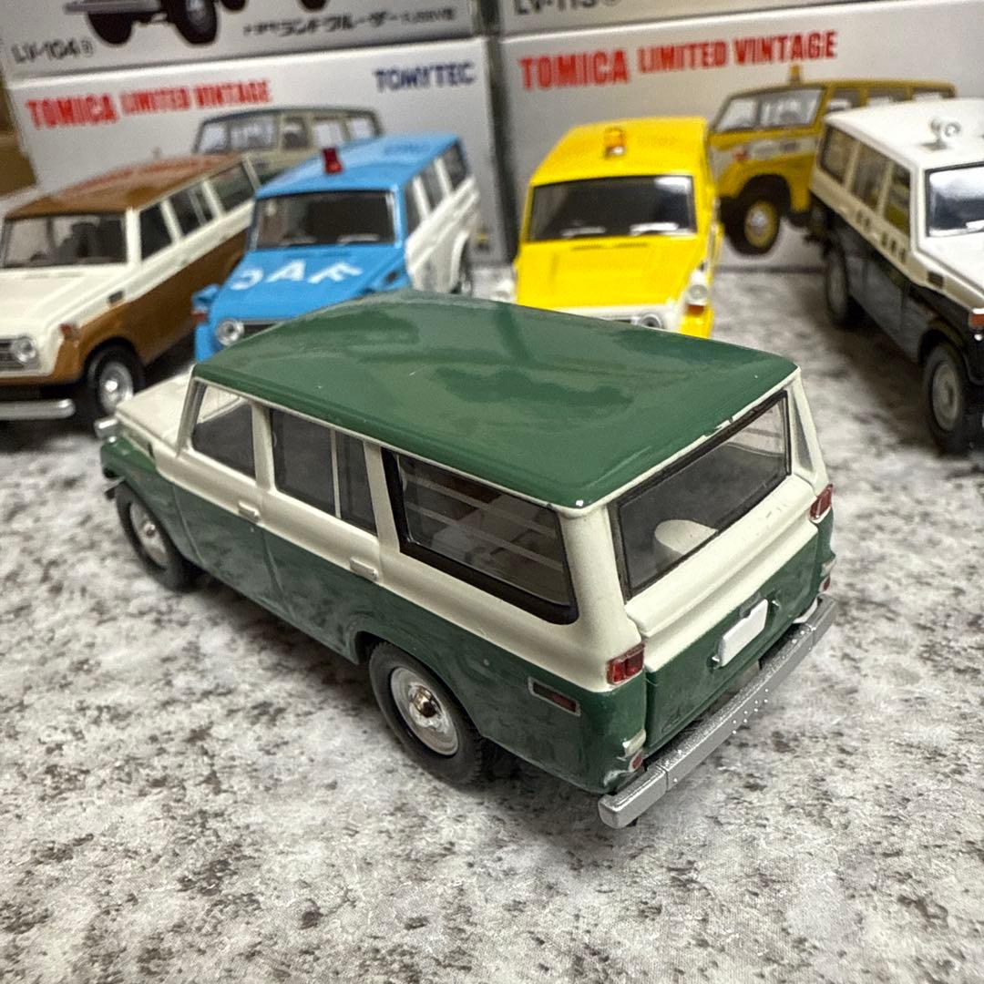 か*み様 トミカリミテッドヴィンテージ　ランドクルーザーJAF他5台セット