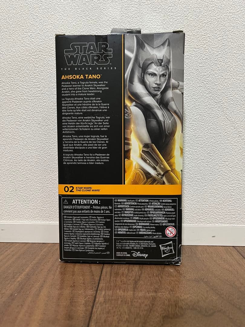 未開封　スターウォーズ　ブラックシリーズ　アソーカ　タノ　（クローンウォーズ）