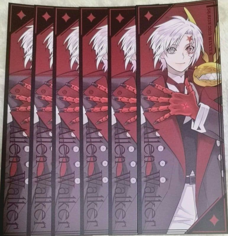 D.Gray-man アニメイト特典 アレン 6枚セット