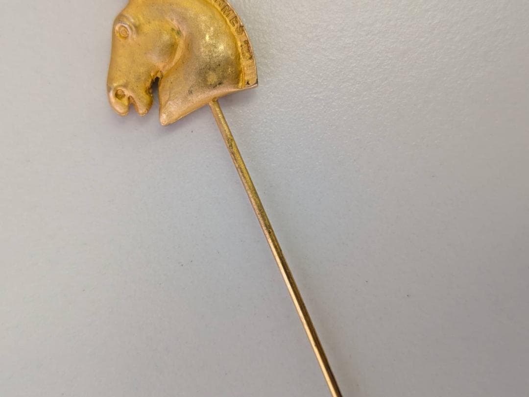 エルメス HERMES ブローチ ホース ホースピンブローチ レディース