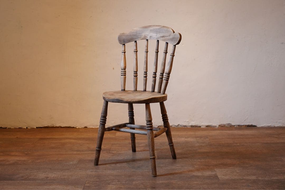 フランスアンティーク　チェア　椅子　古木　1800年代　ラスティック