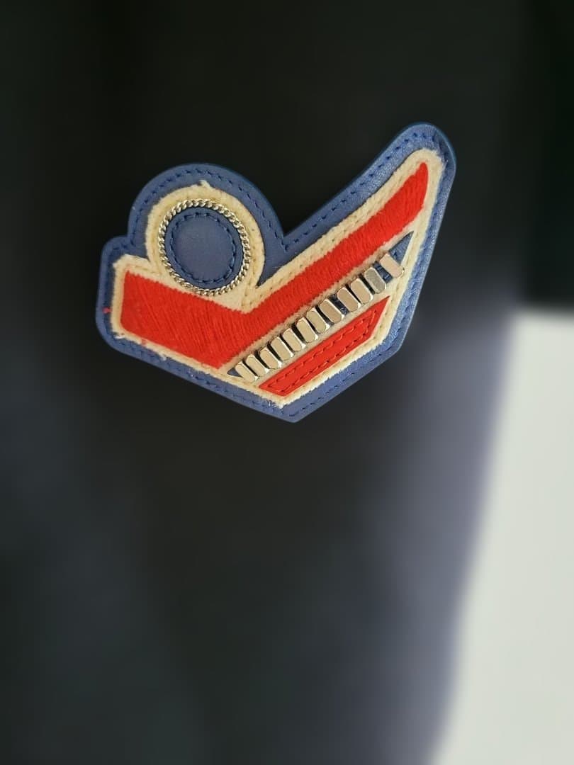 COACH　ネイビー ダブルブレスト チェスターコート