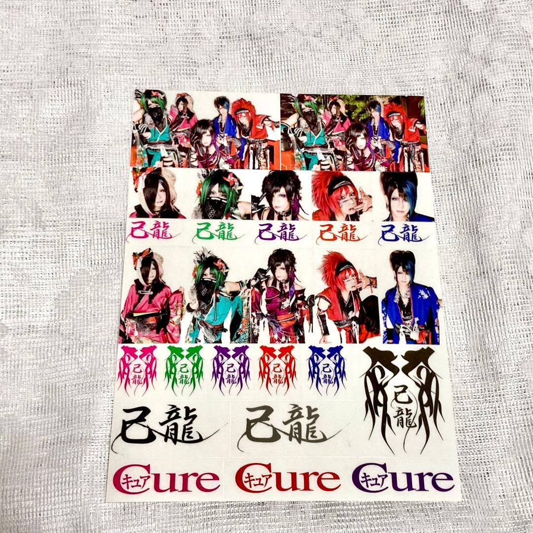 己龍 雑誌 切り抜き約60枚＋DVD1枚,ステッカー1枚