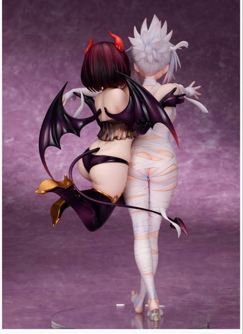 あやかしトライアングル 風巻祭里＆花奏すず＆シロガネ 完成品フィギュア