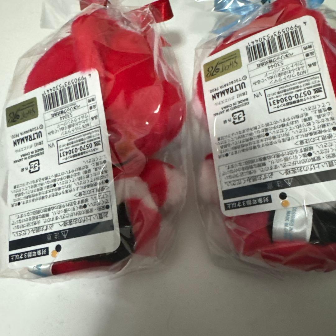 ジード　M78 ウルトラマン ふわふわお座りぬいぐるみ　 2個