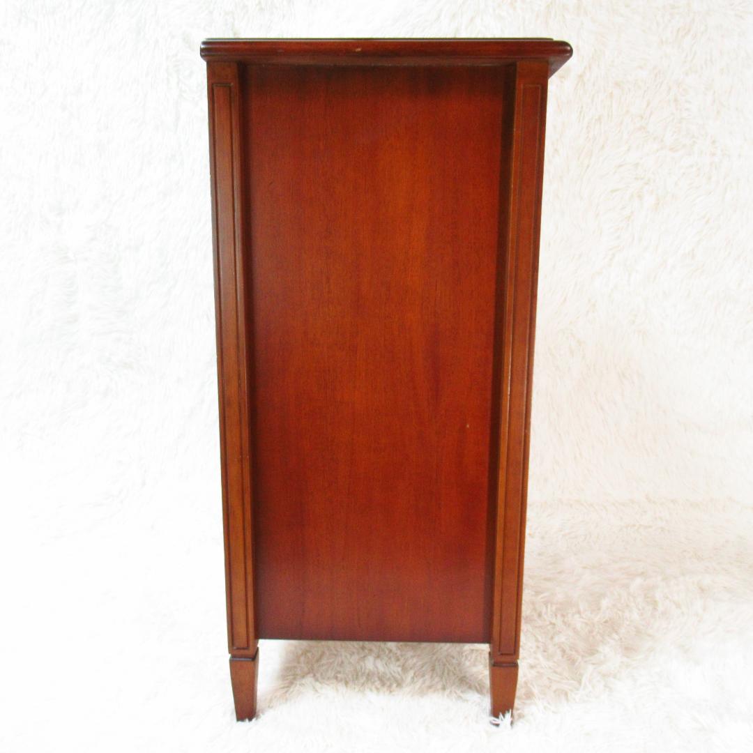 東海家具 ケント KENT 電話台 サイドチェスト 天然木 マホガニー材 レトロ