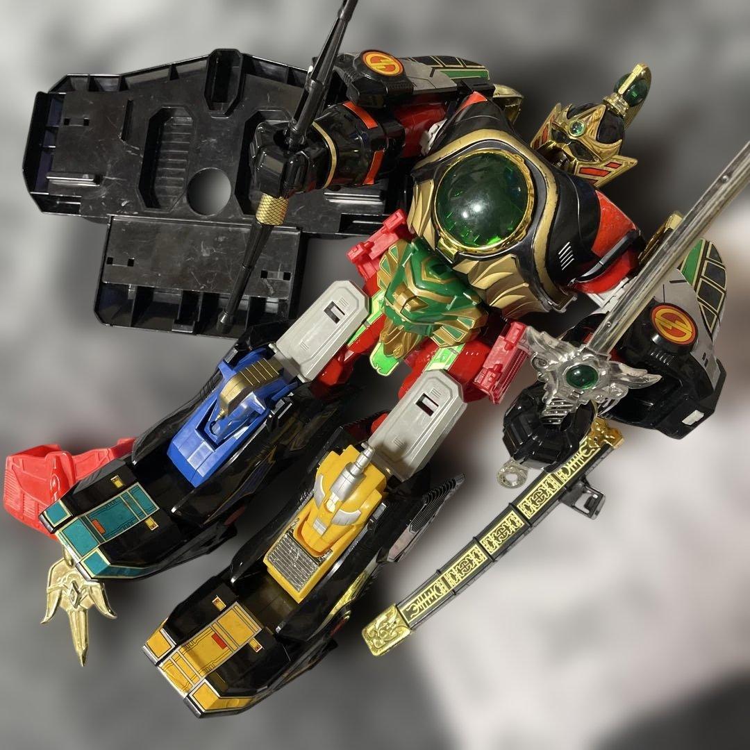 五星戦隊ダイレンジャー　五星合体　DX 大連王　　DX龍星王　DX天空気殿　①