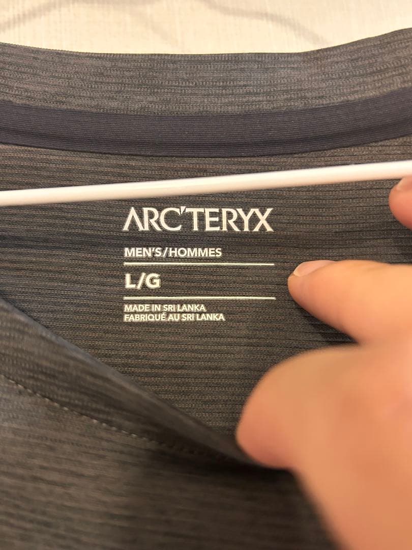 ARC'TERYX cormac crew LS M 長袖　ロンT