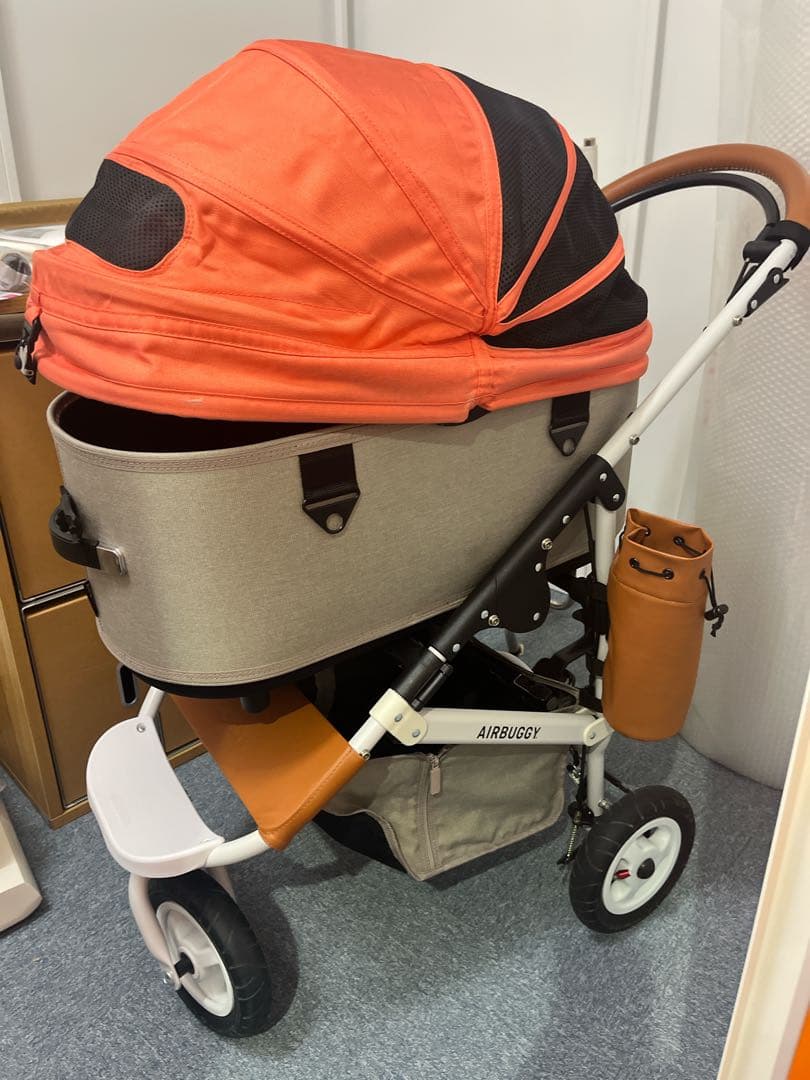 【純正おまけ多数有】エアバギー ドーム3 ラージ キャロット