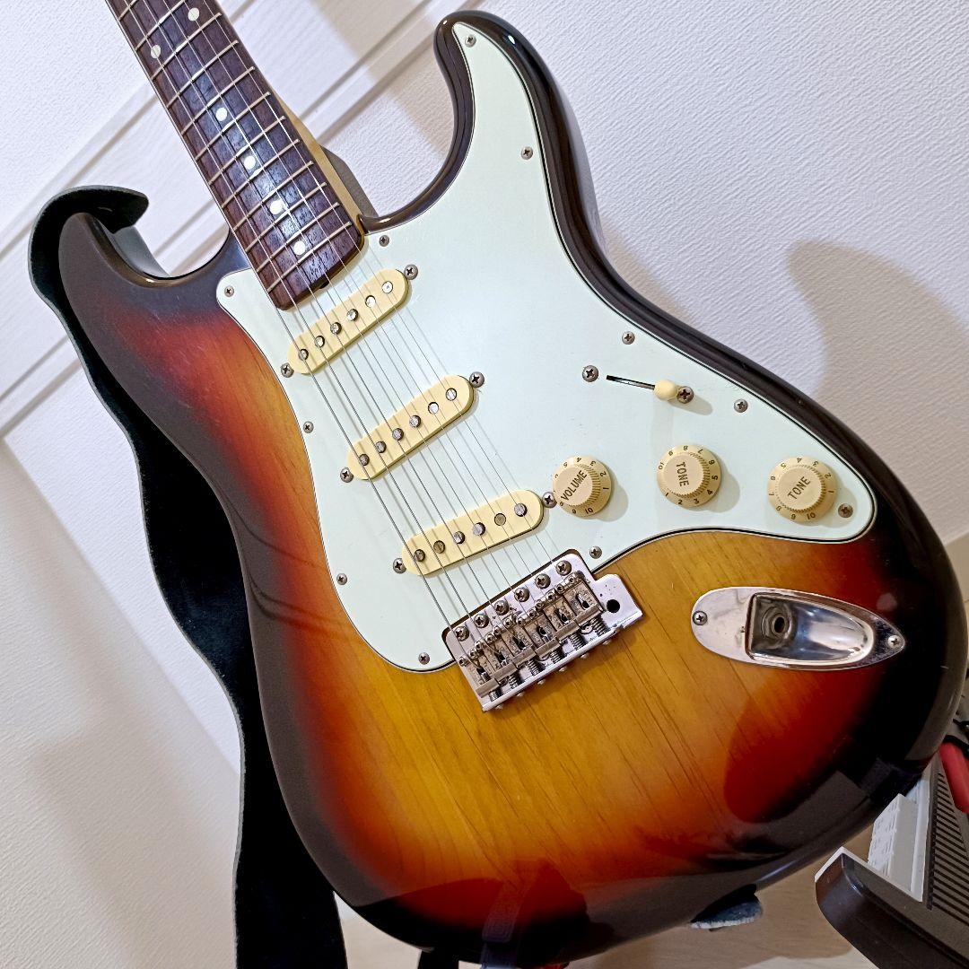 Fender Japan ST62-TX 3TS テキサスSP搭載 メンテ済