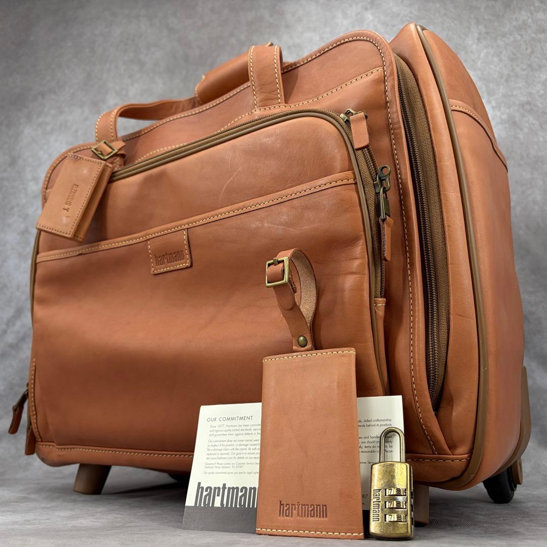 ハートマン キャリーバッグ スーツケース レザー ビジネス トランク 出張 旅行