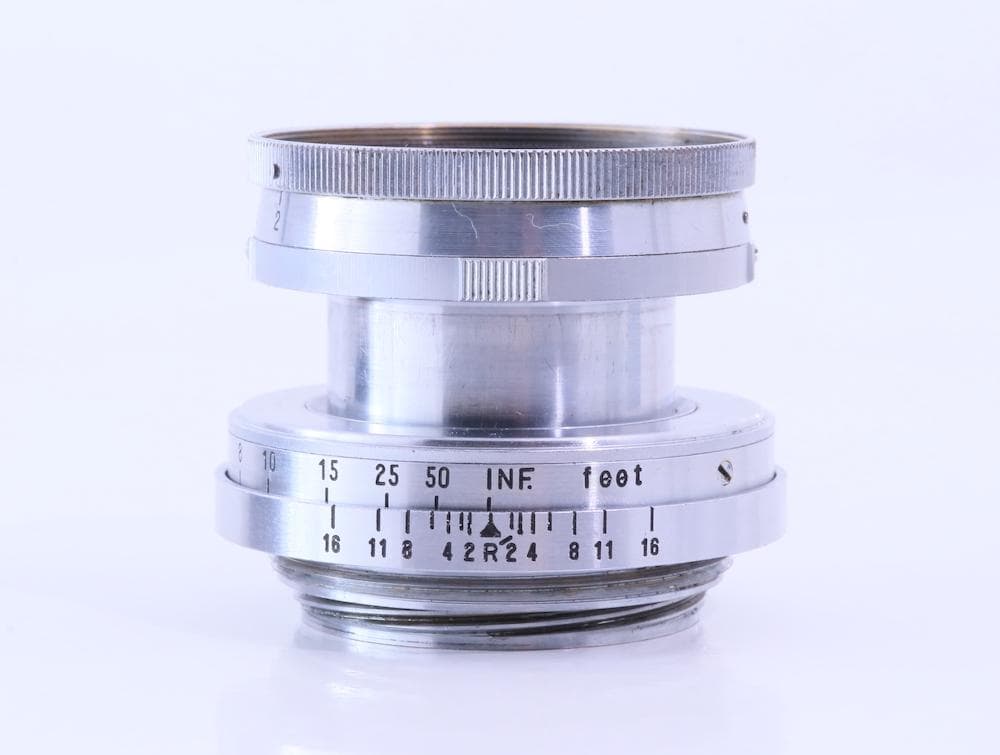 超希少Nikkor H C 5cm F/2 沈胴式 シリアル806 ライカL39