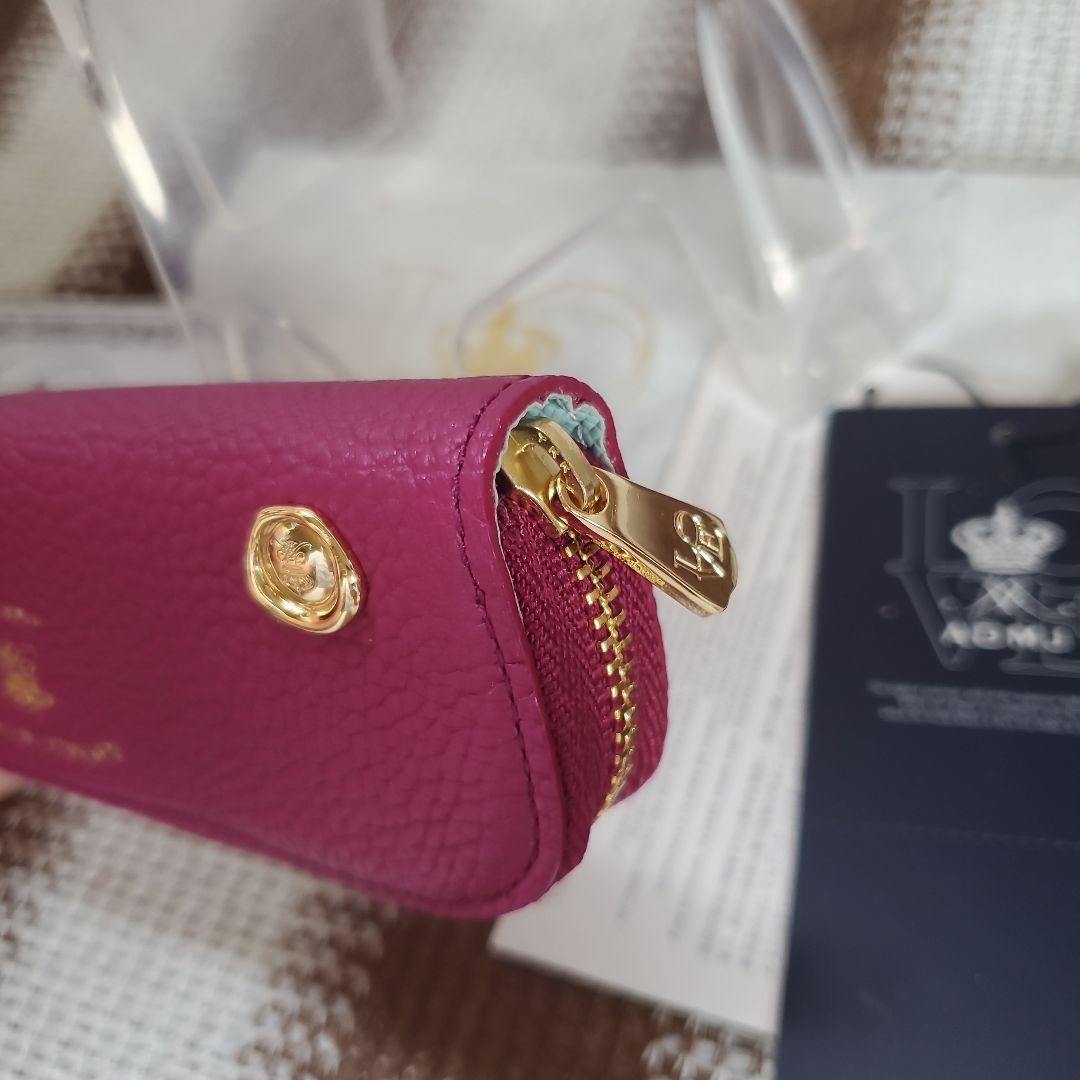 ☆未使用☆アクセソワドゥマドモワゼル☆ケース☆本革レザー☆