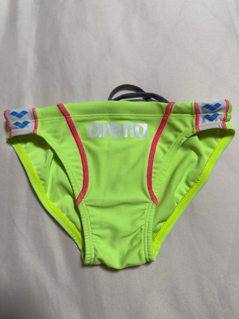 arena 蛍光イエロー スイムトランクス