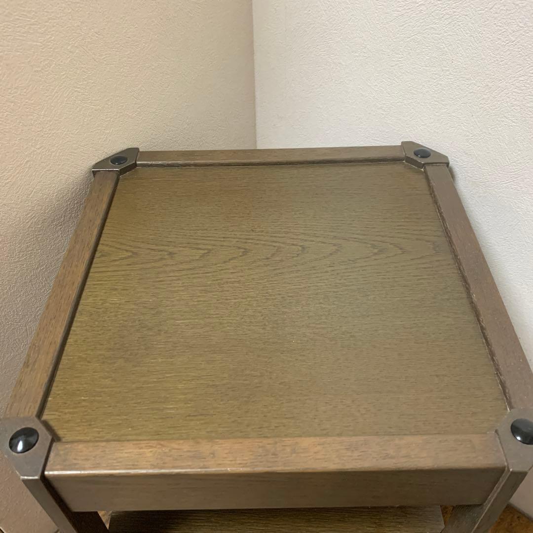 カリモク　サイドテーブル　花台