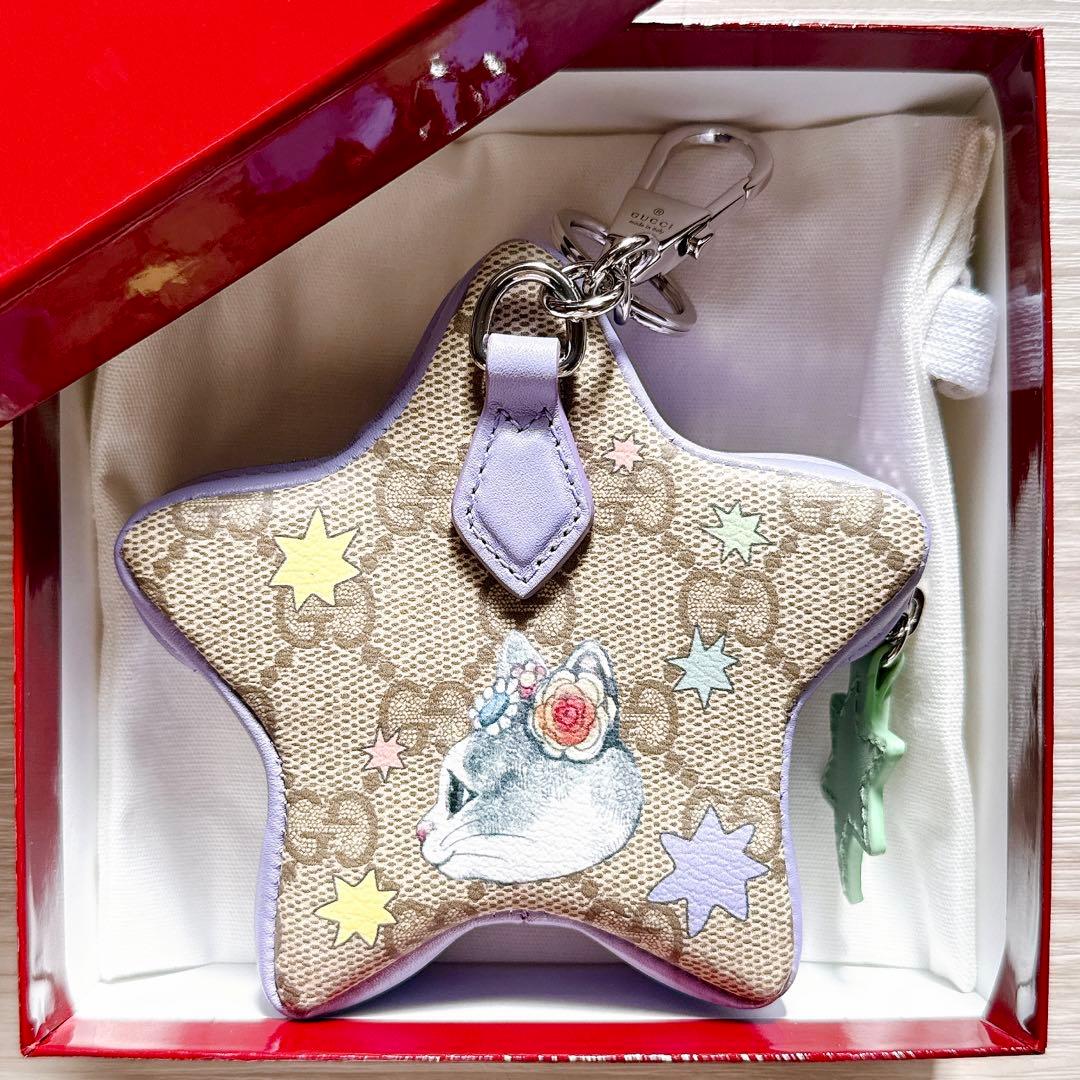 新品 ヒグチユウコ GUCCI キーチェーン ボーちゃん 星型 ポーチ 日本限定
