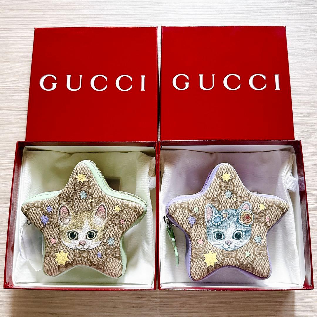 新品 ヒグチユウコ GUCCI キーチェーン ボーちゃん 星型 ポーチ 日本限定