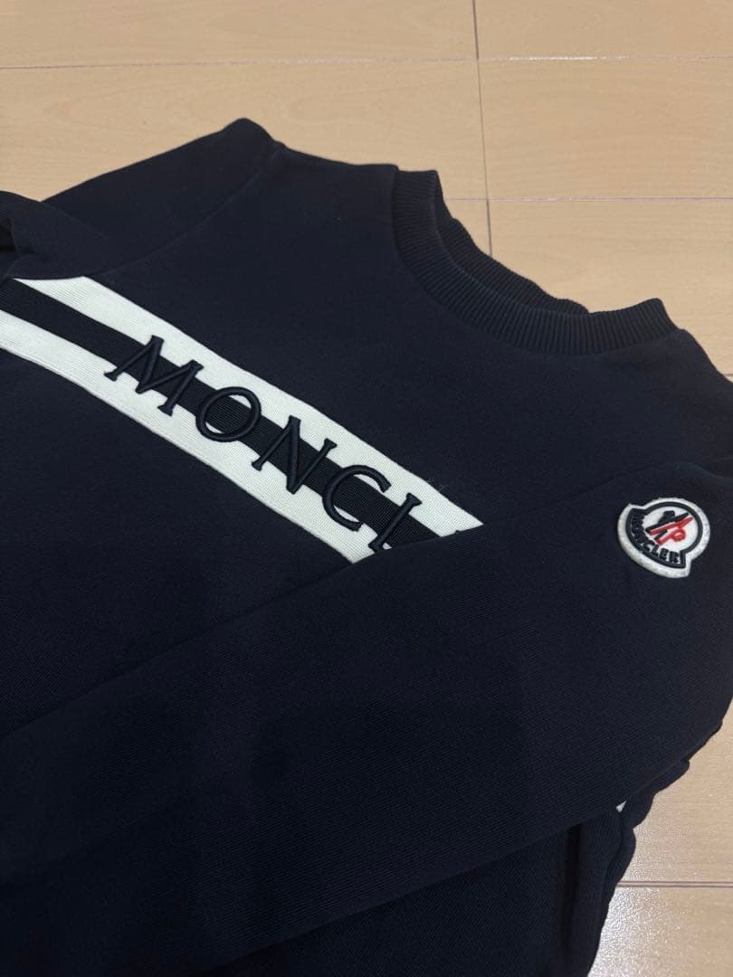 モンクレール⭐︎裏起毛ロゴ刺繍スウェットトップス6anni